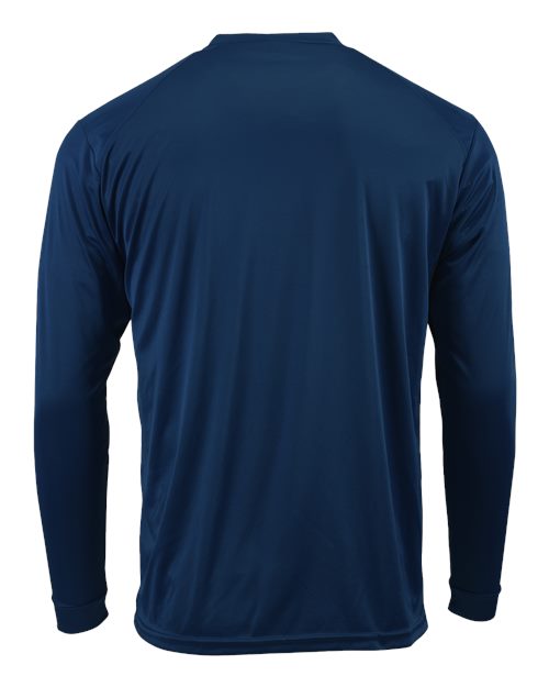 Unisex Long Islander Performance Long Sleeve T-Shirt - Navy