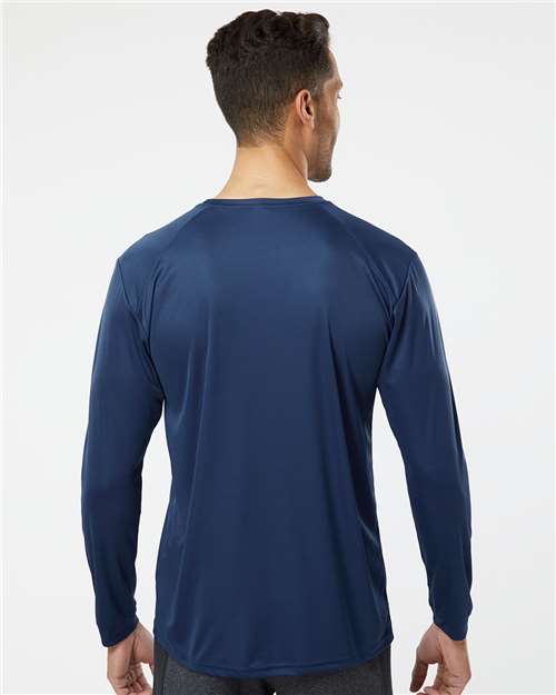 Unisex Long Islander Performance Long Sleeve T-Shirt - Navy