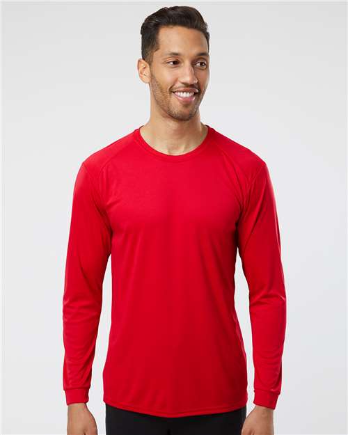 Unisex Long Islander Performance Long Sleeve T-Shirt - Red