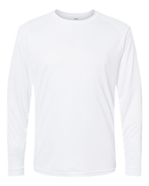 Unisex Long Islander Performance Long Sleeve T-Shirt - White