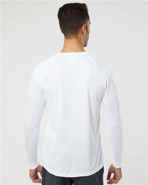 Unisex Long Islander Performance Long Sleeve T-Shirt - White