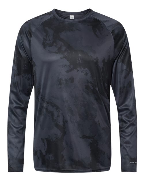 Unisex Cabo Camo Performance Long Sleeve T-Shirt - Graphite