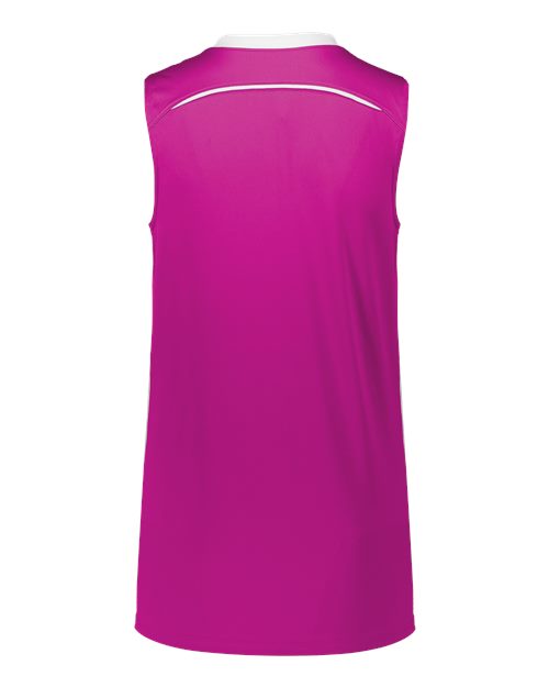 Girls' Rover Jersey - Power Pink/ White
