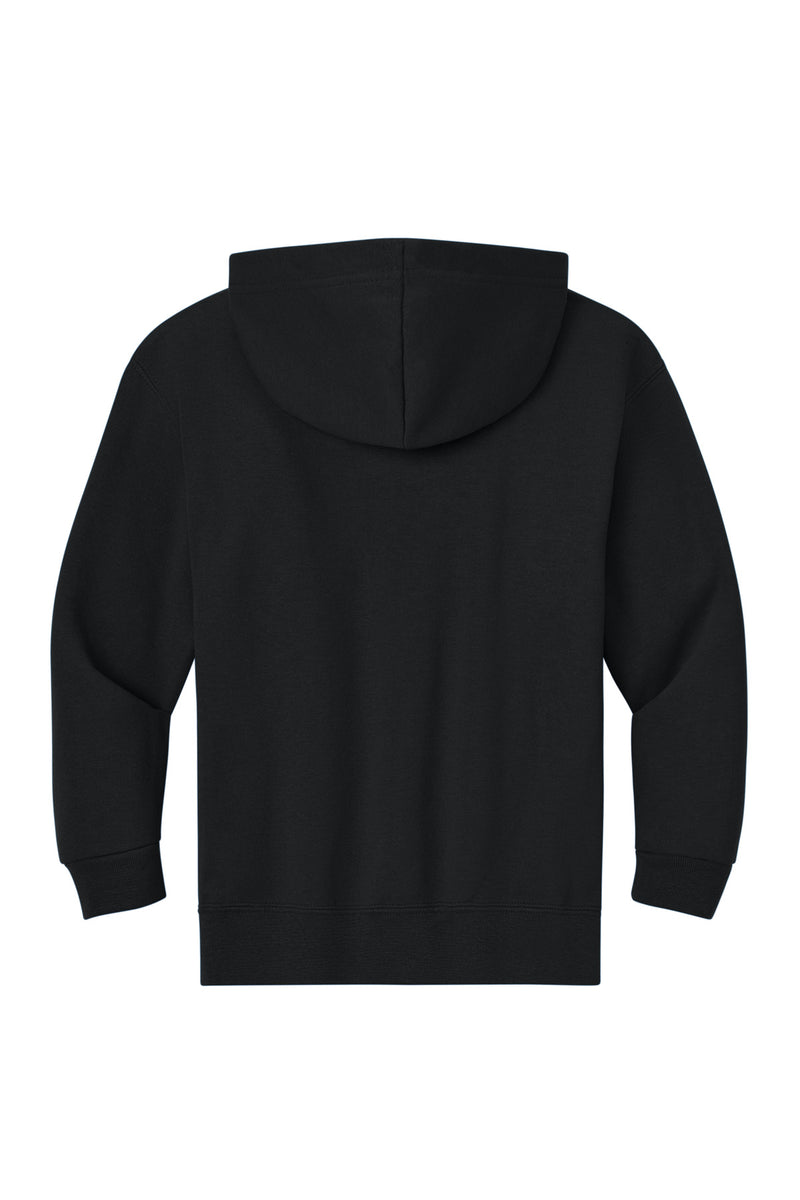 Jerzees - Youth NuBlend Full-Zip Hooded Sweatshirt - Black