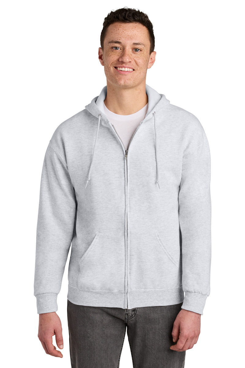 Jerzees - NuBlend Full-Zip Hooded Sweatshirt - Ash