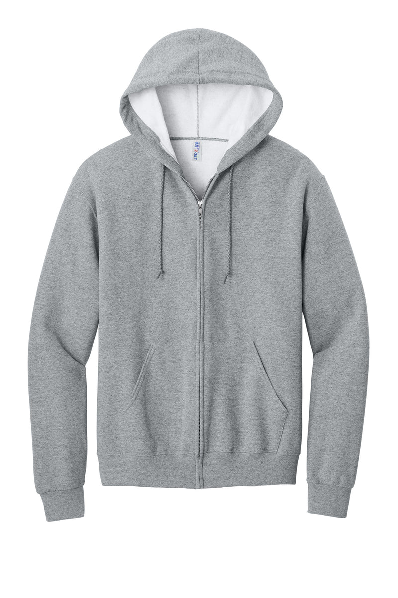 Jerzees - NuBlend Full-Zip Hooded Sweatshirt - Athletic Heather
