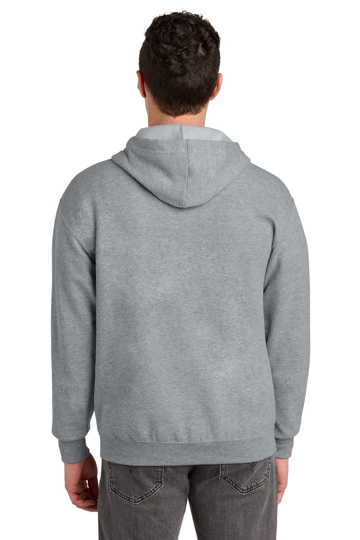 Jerzees - NuBlend Full-Zip Hooded Sweatshirt - Athletic Heather