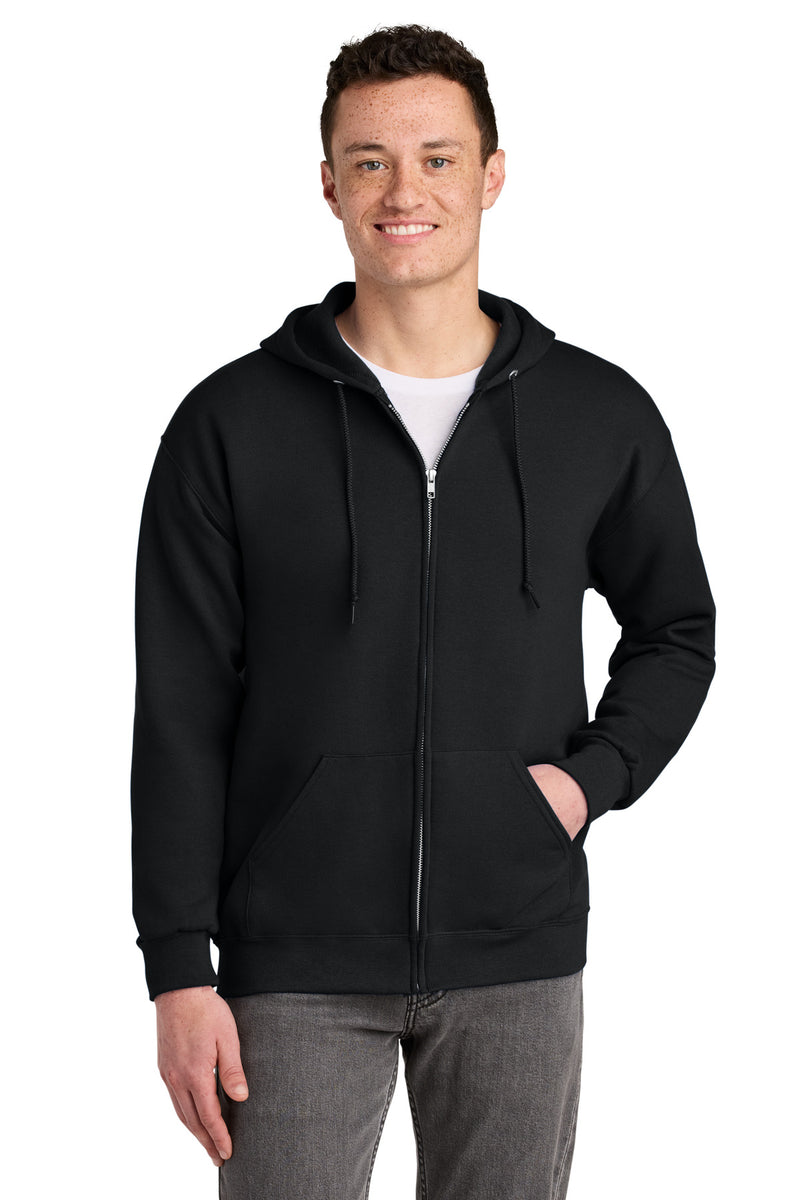 Jerzees - NuBlend Full-Zip Hooded Sweatshirt - Black