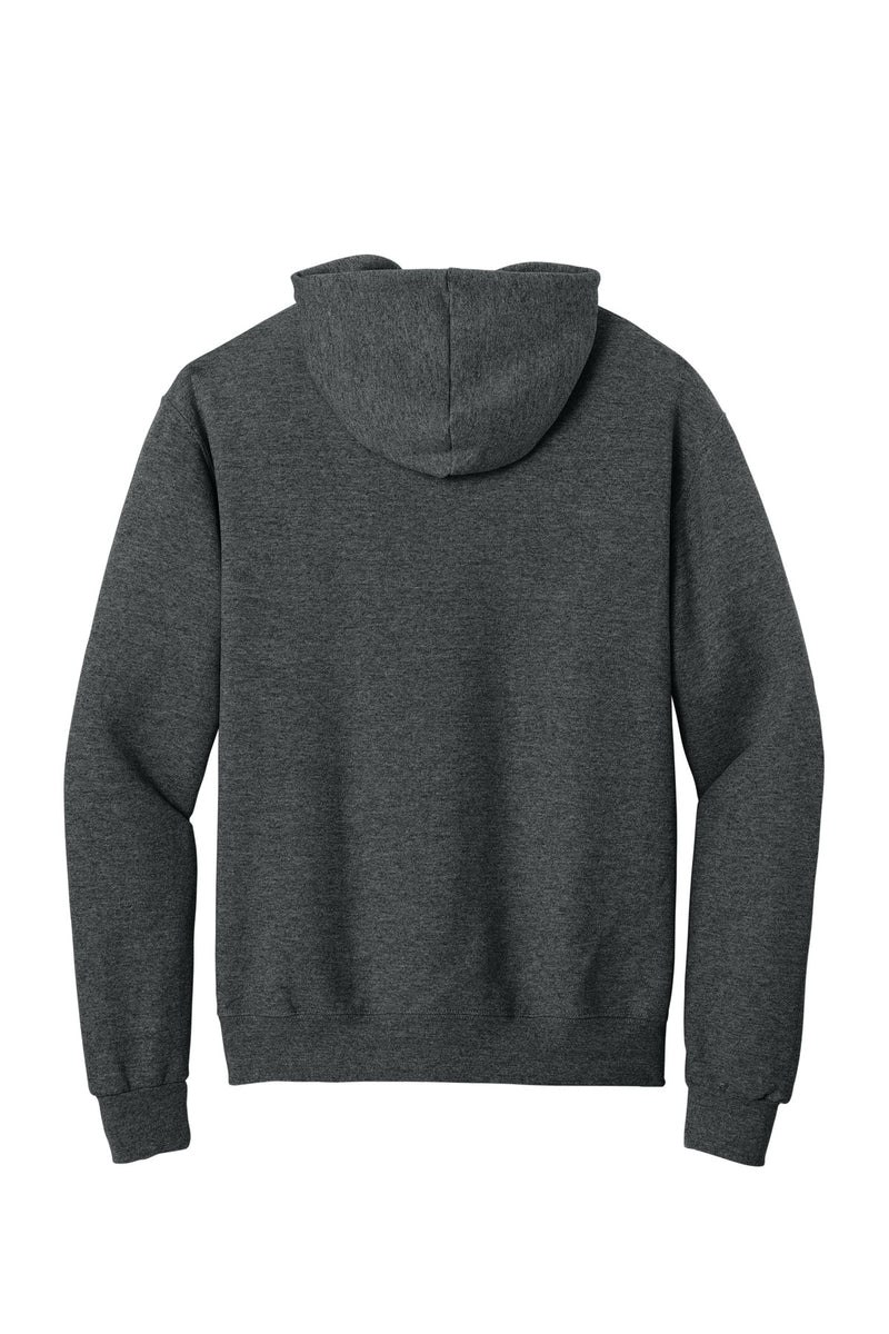 Jerzees - NuBlend Full-Zip Hooded Sweatshirt - Black Heather