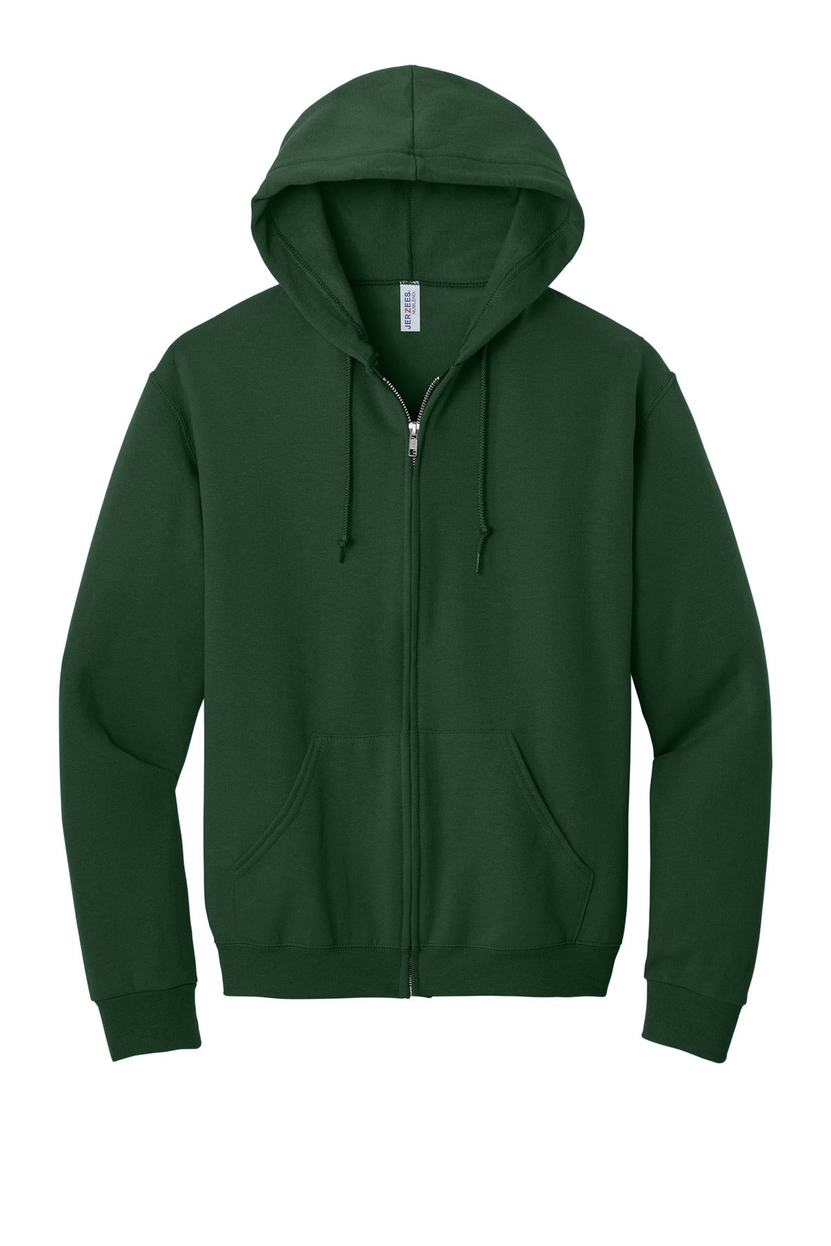 Jerzees - NuBlend Full-Zip Hooded Sweatshirt - Forest Green