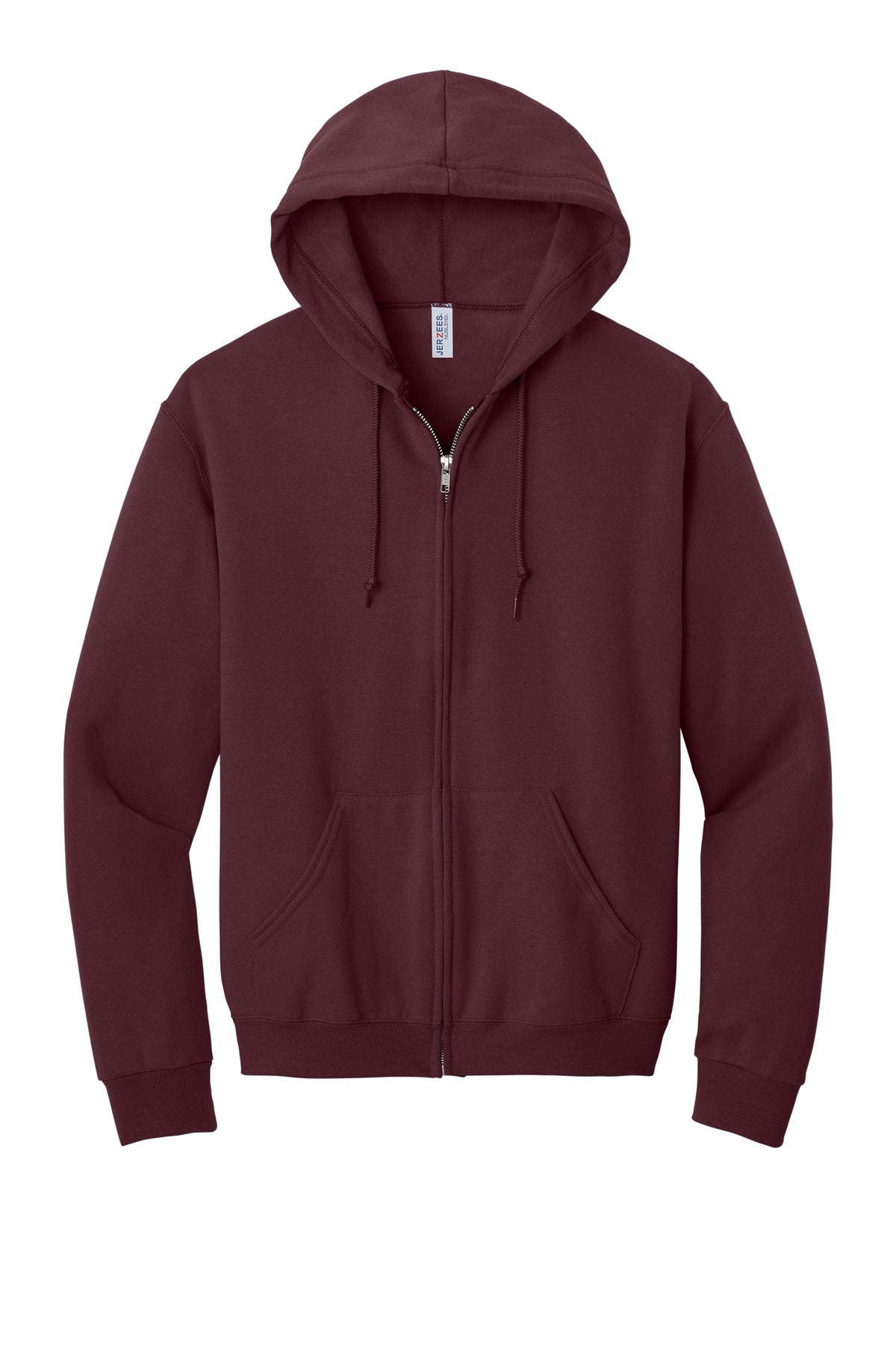 Jerzees - NuBlend Full-Zip Hooded Sweatshirt - Maroon