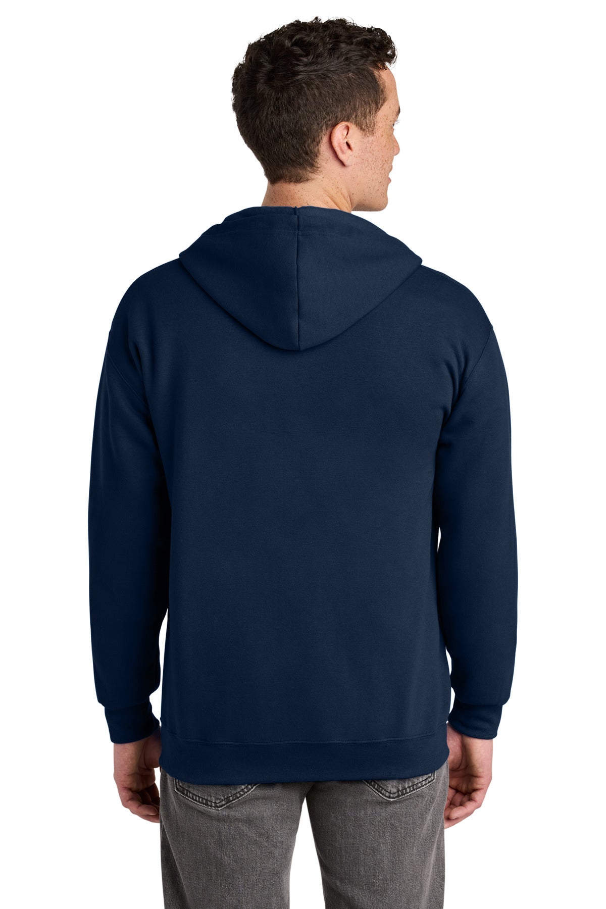 Jerzees - NuBlend Full-Zip Hooded Sweatshirt - J. Navy