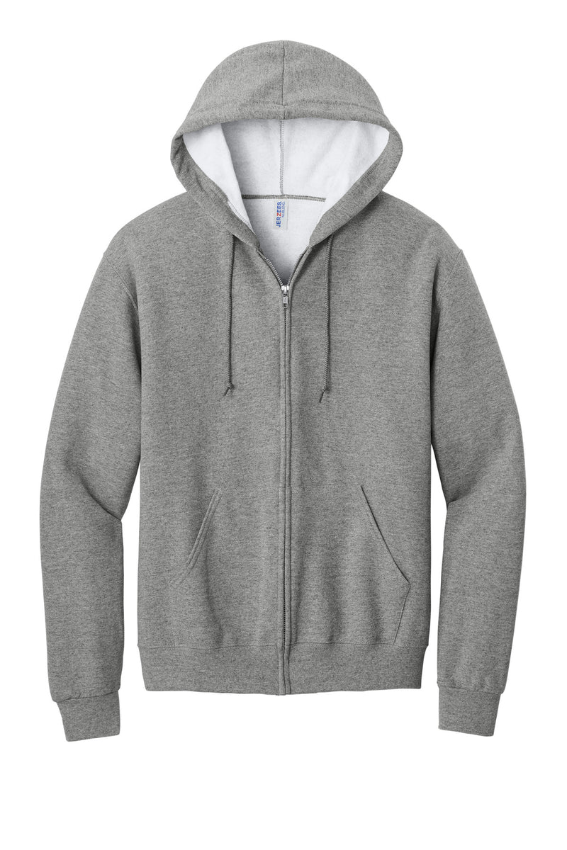 Jerzees - NuBlend Full-Zip Hooded Sweatshirt - Oxford