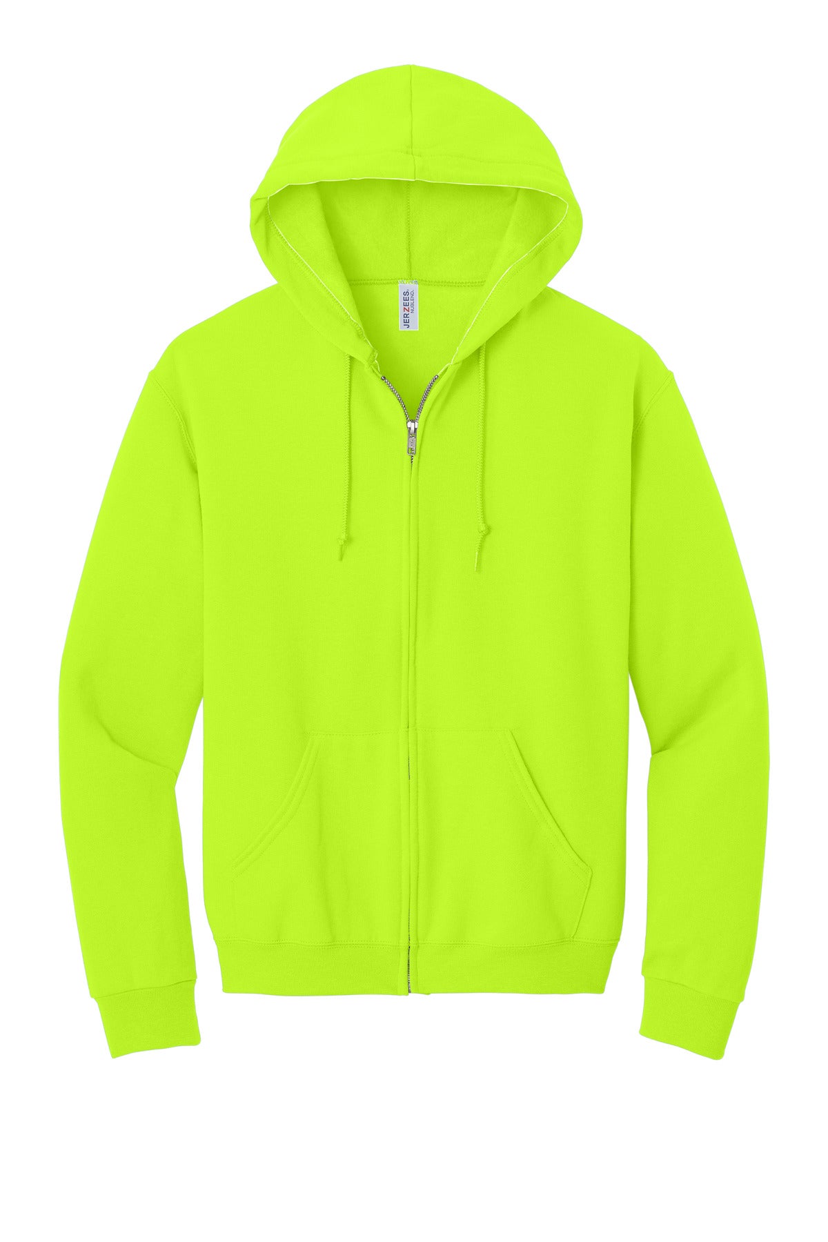 Jerzees - NuBlend Full-Zip Hooded Sweatshirt - Safety Green