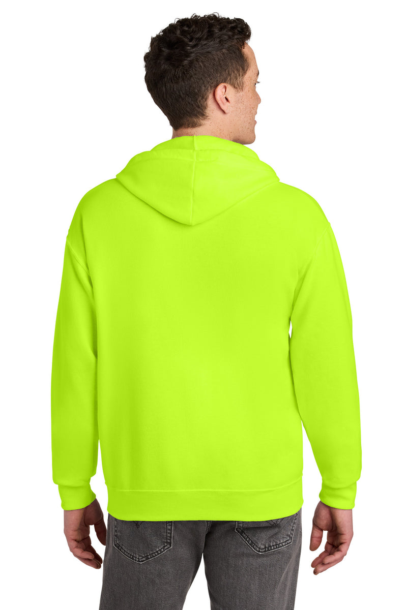 Jerzees - NuBlend Full-Zip Hooded Sweatshirt - Safety Green