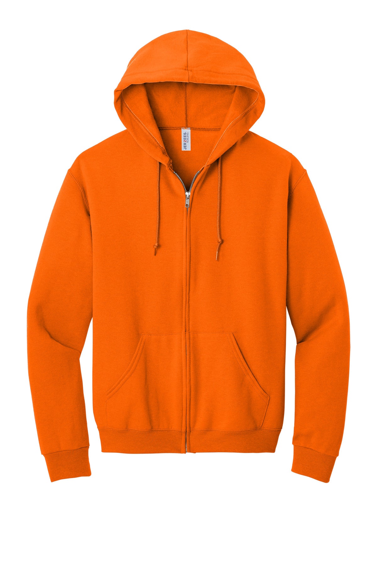 Jerzees - NuBlend Full-Zip Hooded Sweatshirt - Safety Orange