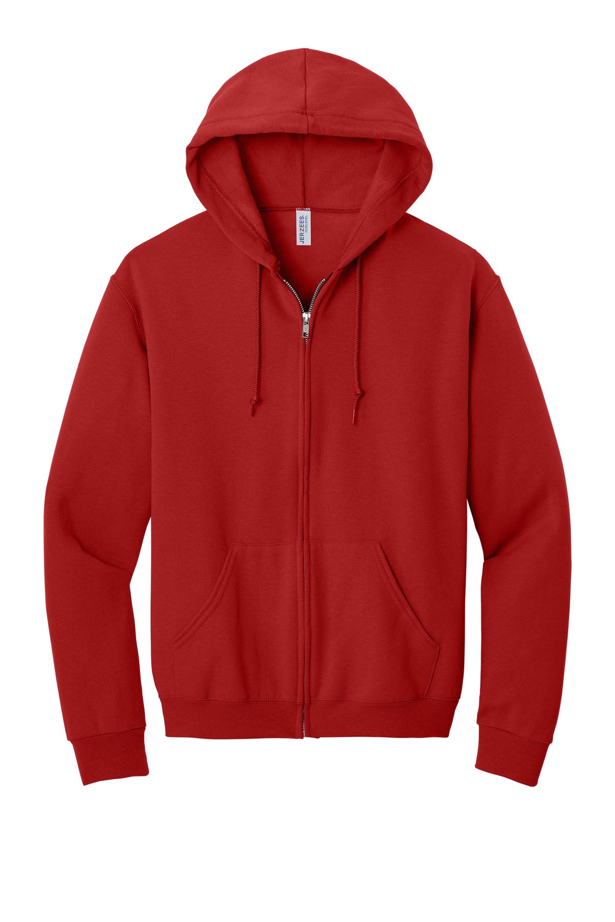 Jerzees - NuBlend Full-Zip Hooded Sweatshirt - True Red