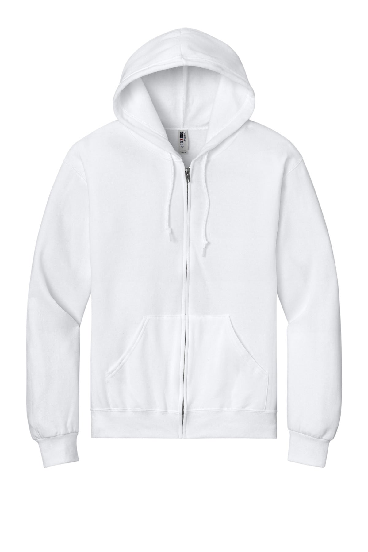 Jerzees - NuBlend Full-Zip Hooded Sweatshirt - White