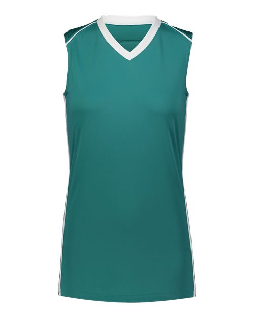 Girls' Rover Jersey - Teal/ White