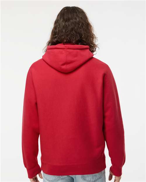 Unisex Legend Premium Heavyweight Cross-Grain Hooded Sweatshirt - Red