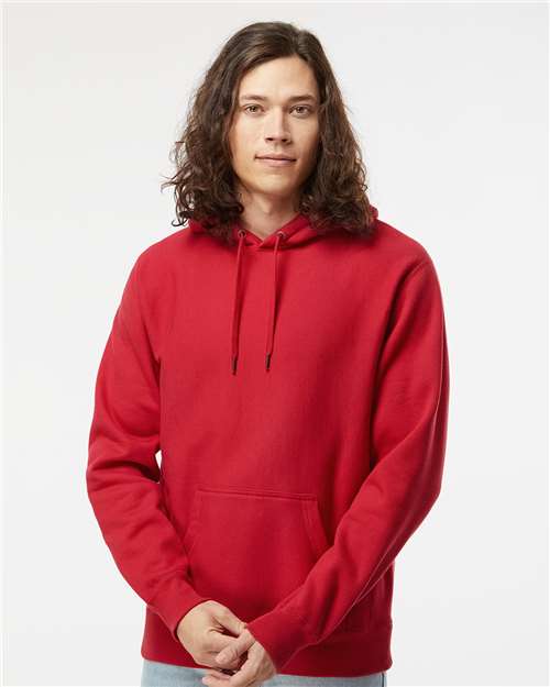 Unisex Legend Premium Heavyweight Cross-Grain Hooded Sweatshirt - Red