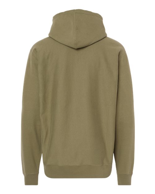 Unisex Legend Premium Heavyweight Cross-Grain Hooded Sweatshirt - Olive