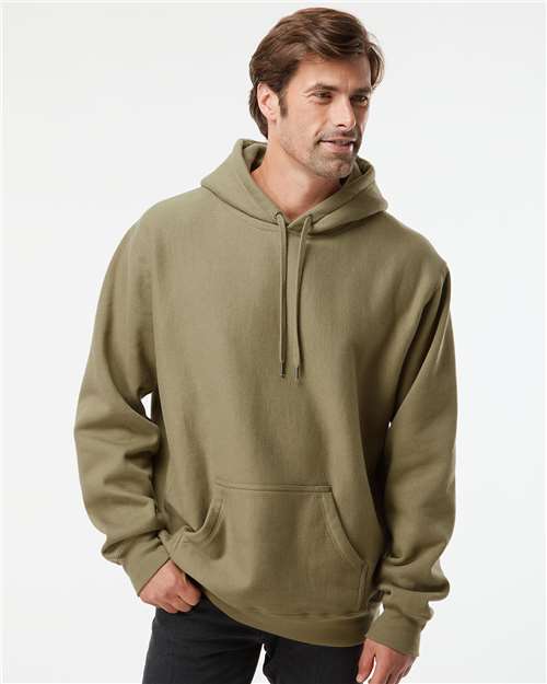Unisex Legend Premium Heavyweight Cross-Grain Hooded Sweatshirt - Olive