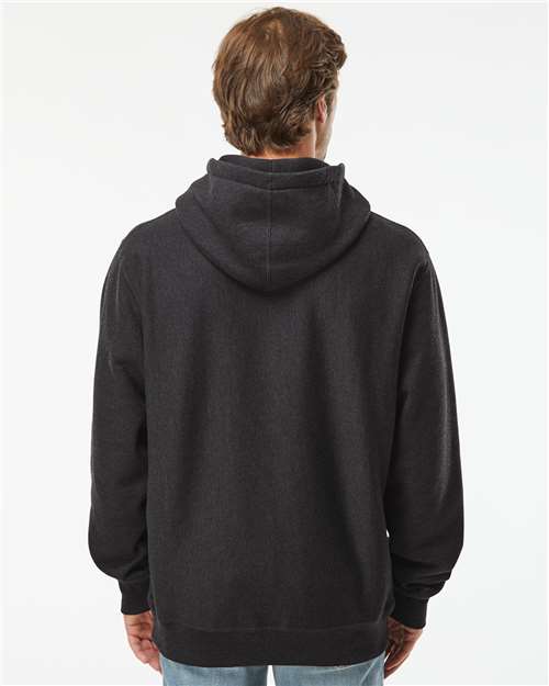 Unisex Legend Premium Heavyweight Cross-Grain Hooded Sweatshirt - Charcoal Heather