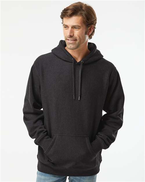Unisex Legend Premium Heavyweight Cross-Grain Hooded Sweatshirt - Charcoal Heather