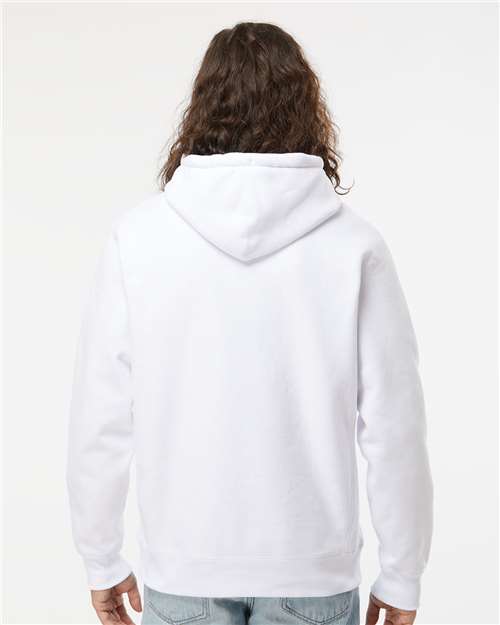 Unisex Legend Premium Heavyweight Cross-Grain Hooded Sweatshirt - White