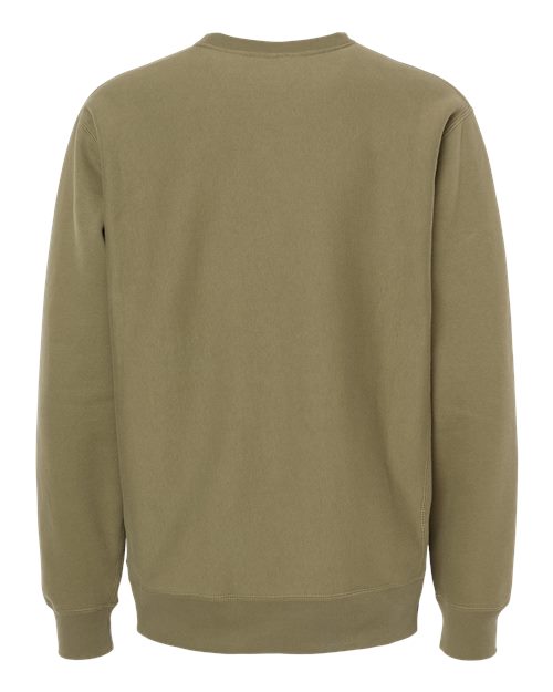 Unisex Legend Premium Heavyweight Cross-Grain Crewneck Sweatshirt - Olive