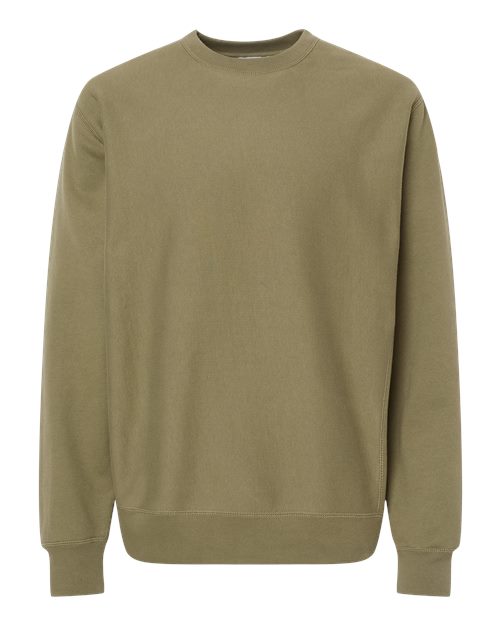 Unisex Legend Premium Heavyweight Cross-Grain Crewneck Sweatshirt - Olive