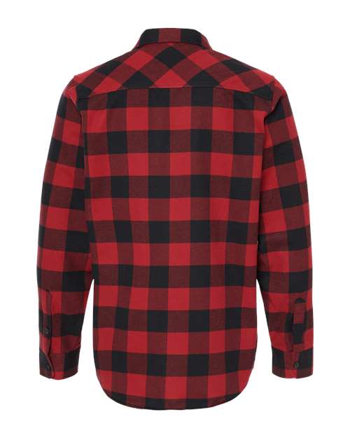Unisex Flannel Shirt - Red/ Black