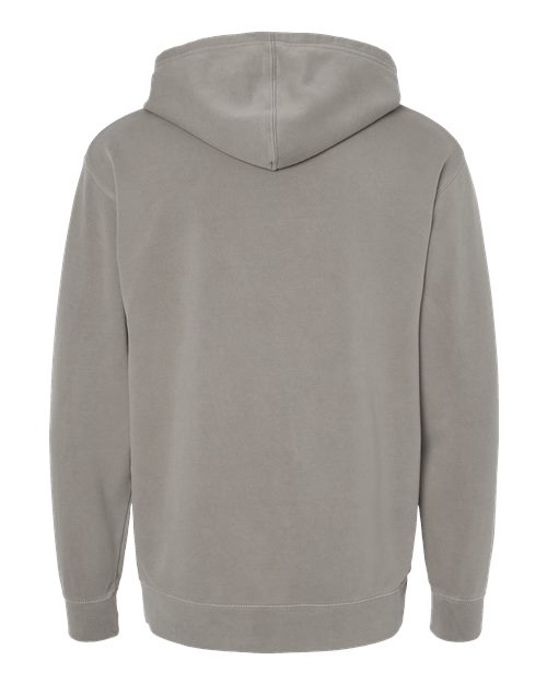 Unisex Midweight Pigment-Dyed Hooded Sweatshirt - Pigment Cement