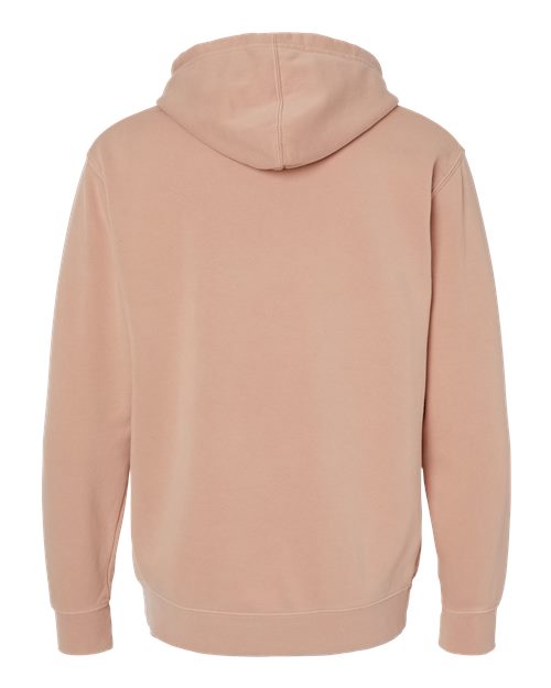 Unisex Midweight Pigment-Dyed Hooded Sweatshirt - Pigment Dusty Pink