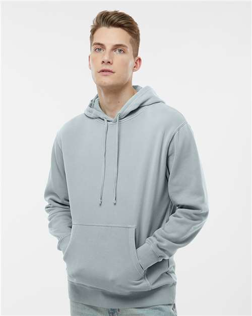 Unisex Midweight Pigment-Dyed Hooded Sweatshirt - Pigment Sage