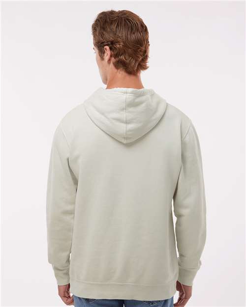 Unisex Midweight Pigment-Dyed Hooded Sweatshirt - Pigment Ivory