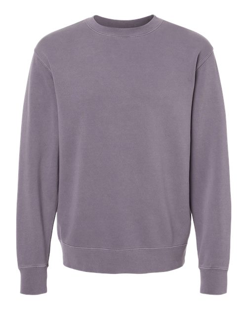 Unisex Midweight Pigment-Dyed Crewneck Sweatshirt - Pigment Plum