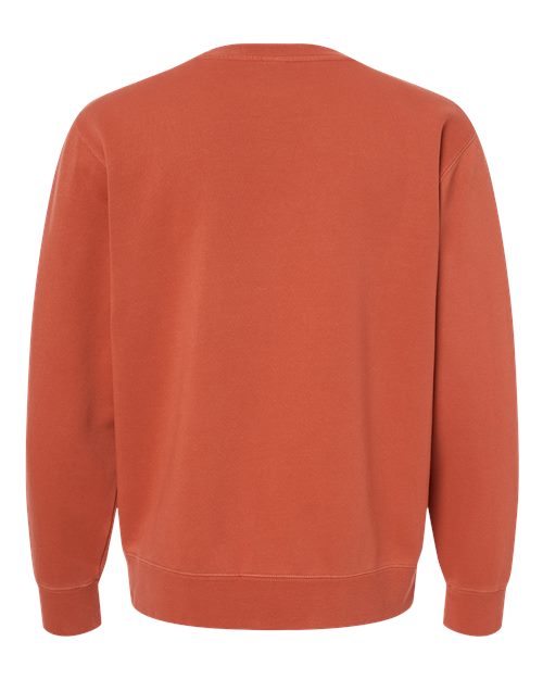 Unisex Midweight Pigment-Dyed Crewneck Sweatshirt - Pigment Amber