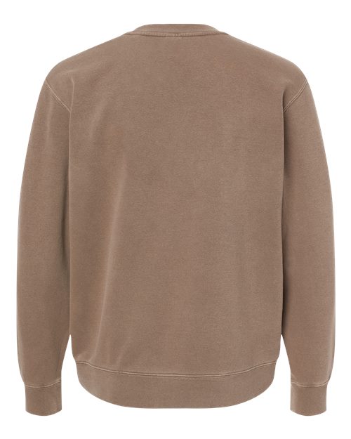 Unisex Midweight Pigment-Dyed Crewneck Sweatshirt - Pigment Clay