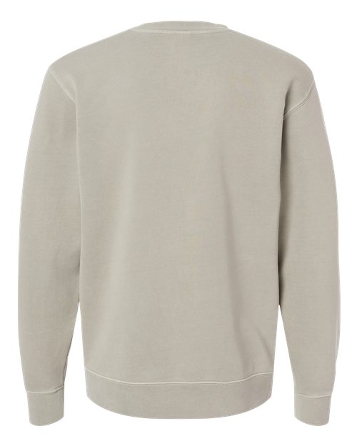 Unisex Midweight Pigment-Dyed Crewneck Sweatshirt - Pigment Cement