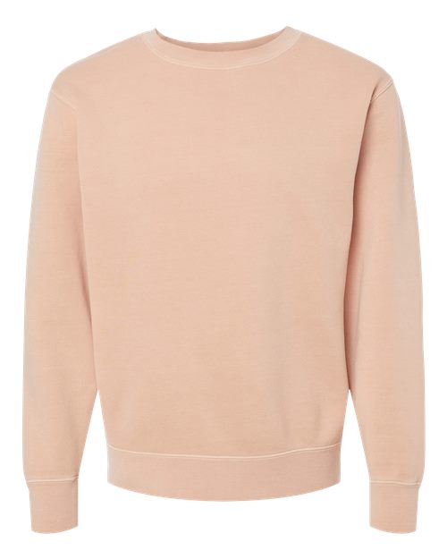 Unisex Midweight Pigment-Dyed Crewneck Sweatshirt - Pigment Dusty Pink