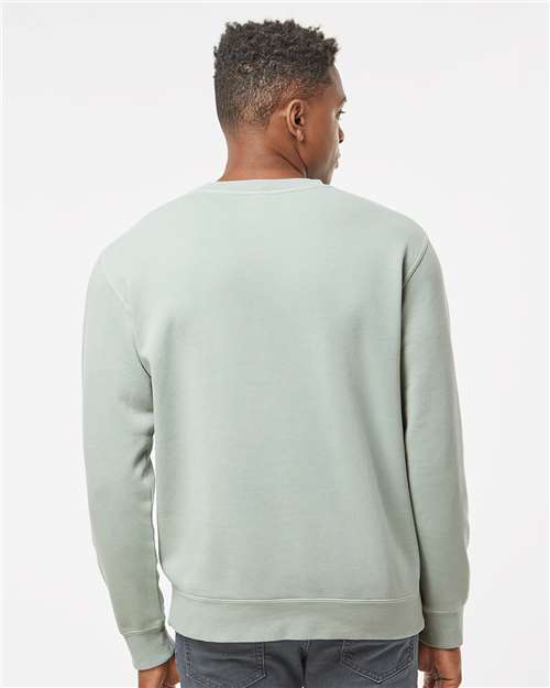 Unisex Midweight Pigment-Dyed Crewneck Sweatshirt - Pigment Sage