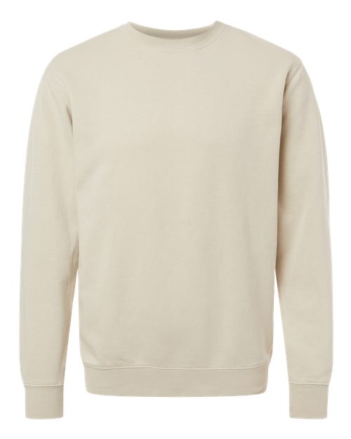 Unisex Midweight Pigment-Dyed Crewneck Sweatshirt - Pigment Ivory