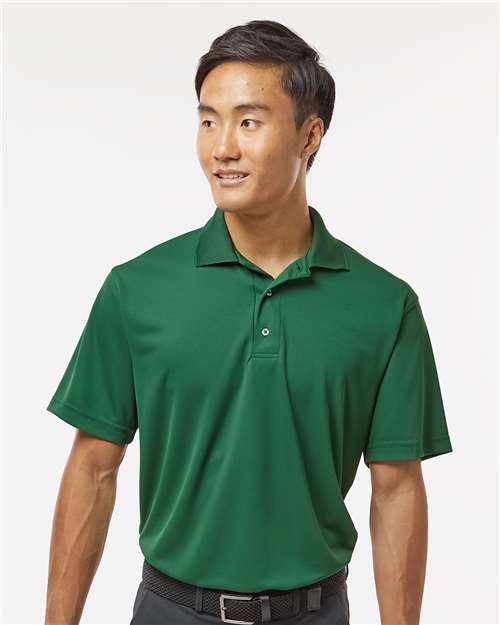Men's Saratoga Performance Mini Mesh Polo - Hunter Green
