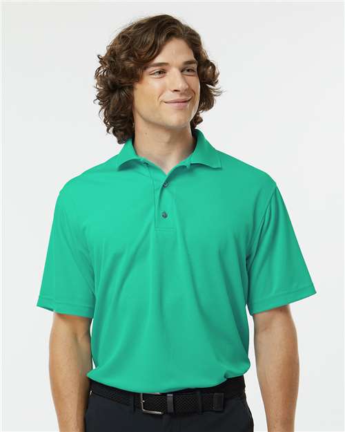 Men's Saratoga Performance Mini Mesh Polo - Seagreen