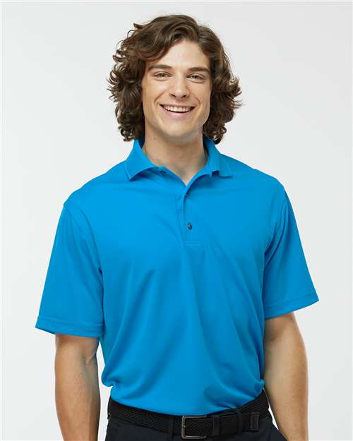 Men's Saratoga Performance Mini Mesh Polo - Turquoise