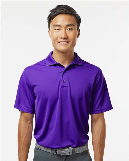 Men's Saratoga Performance Mini Mesh Polo - Purple