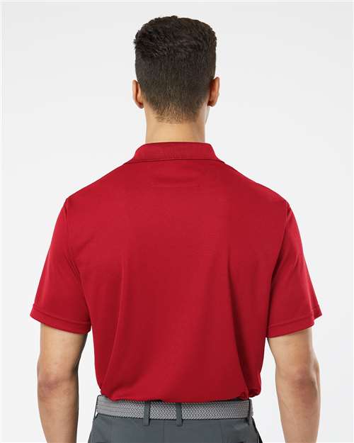 Men's Saratoga Performance Mini Mesh Polo - Cardinal
