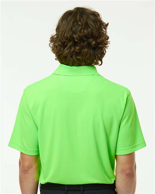 Men's Saratoga Performance Mini Mesh Polo - Neon Lime